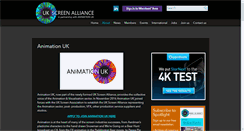 Desktop Screenshot of animationuk.org