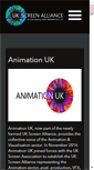 Mobile Screenshot of animationuk.org